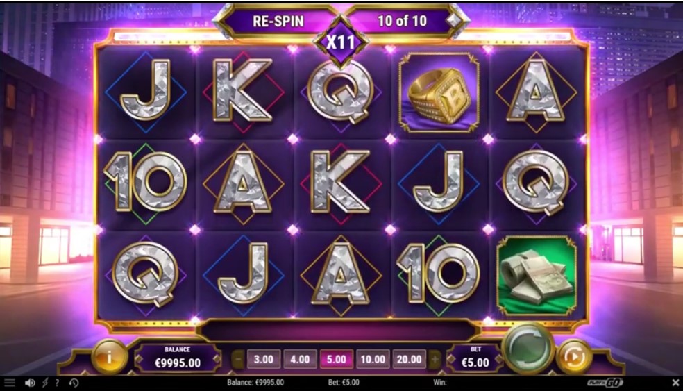 Blinged slot Blinged slot