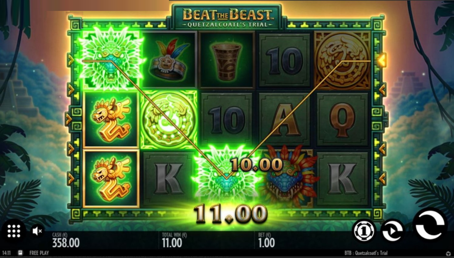 Beat the Beast: Quetzalcoatl’s Trial slot Beat the Beast: Quetzalcoatl’s Trial slot