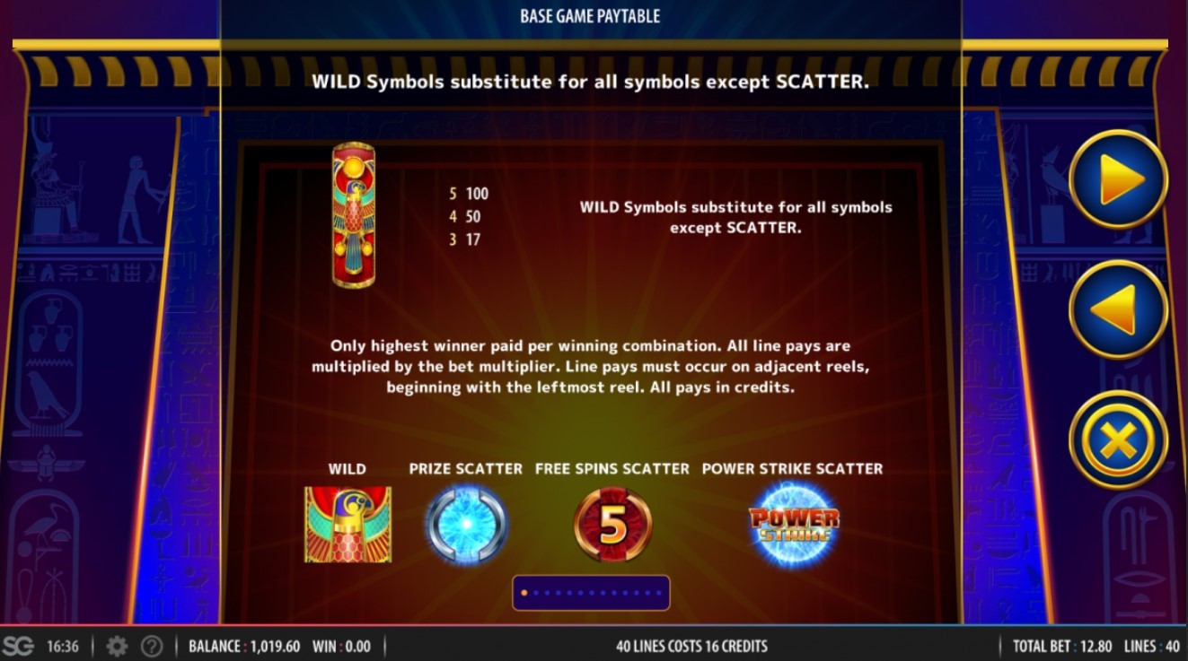 Power Strike: Egyptian Riches slot Power Strike: Egyptian Riches slot