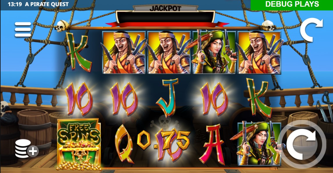 A Pirate Quest slot A Pirate Quest slot