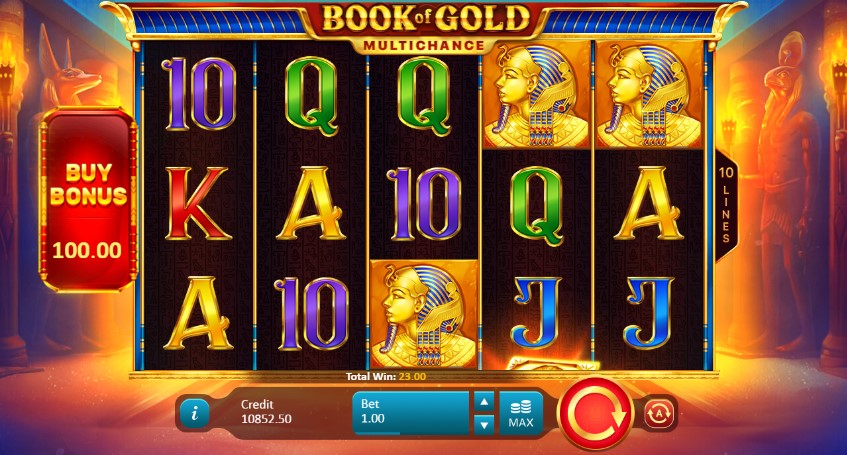 Book of Gold Multichance slot Book of Gold Multichance slot
