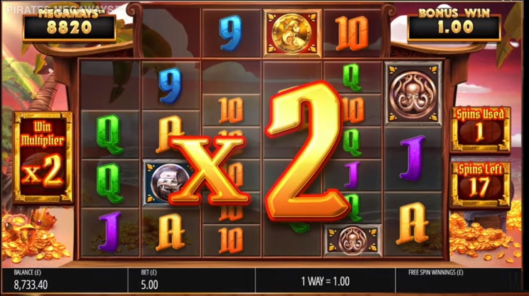Pirates Bounty Megaways slot Pirates Bounty Megaways slot