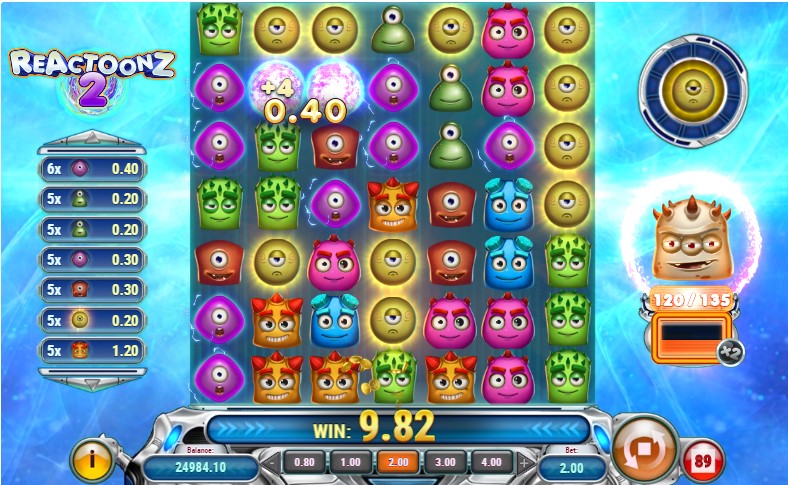 Reactoonz 2 slot Reactoonz 2 slot