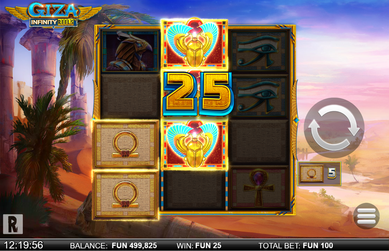 Giza: Infinity Reels slot Giza: Infinity Reels slot