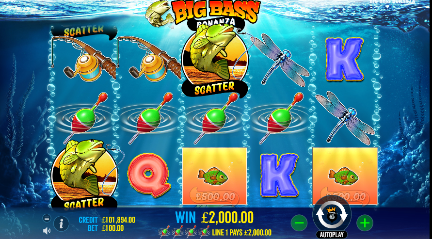 Big Bass Bonanza Slot Review 2021, Bonuses, Free Play - SlotsWise