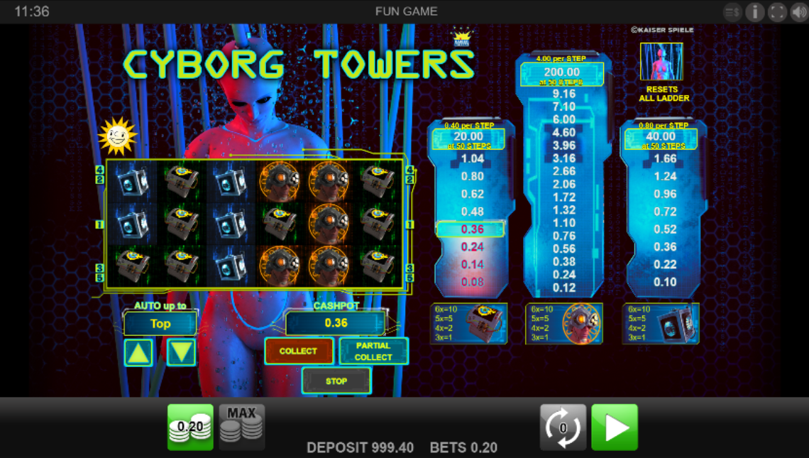 Cyborg Towers slot Cyborg Towers slot