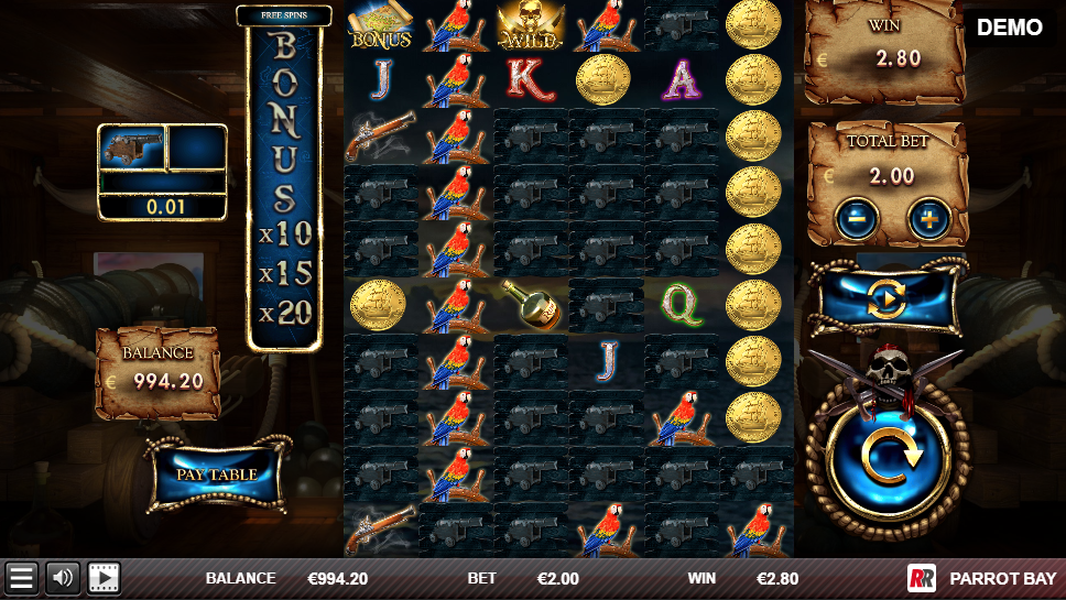 Parrot Bay slot Parrot Bay slot