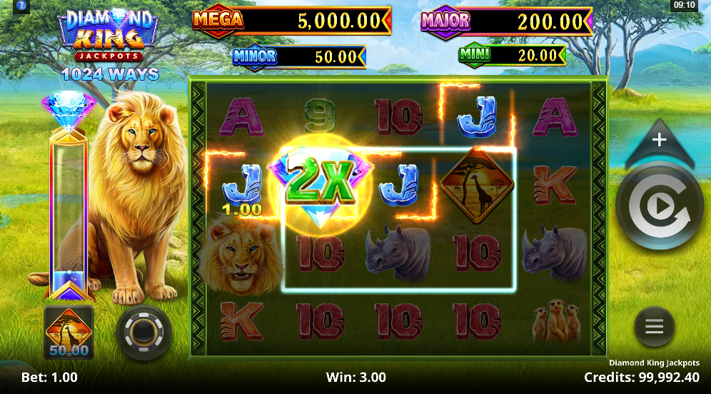 Diamond King Jackpots slot Diamond King Jackpots slot