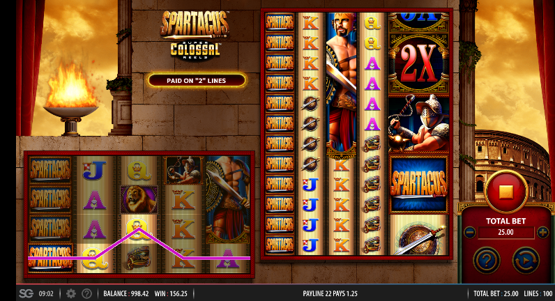 spartacus slot machine app real money