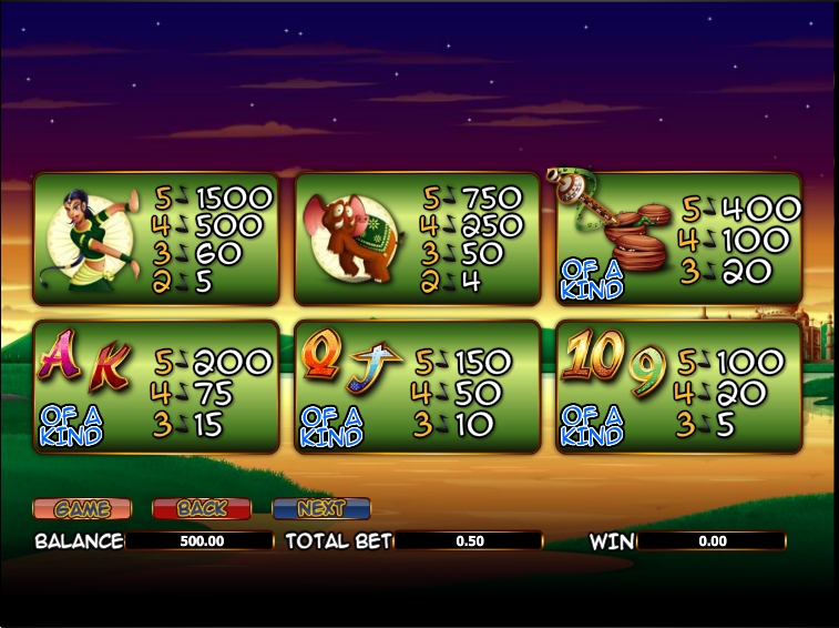 The Snake Charmer free play The Snake Charmer free play