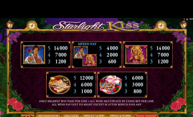 Starlight Kiss free play Starlight Kiss free play
