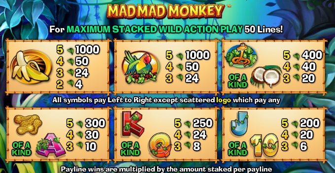 Mad Mad Monkey free play Mad Mad Monkey free play