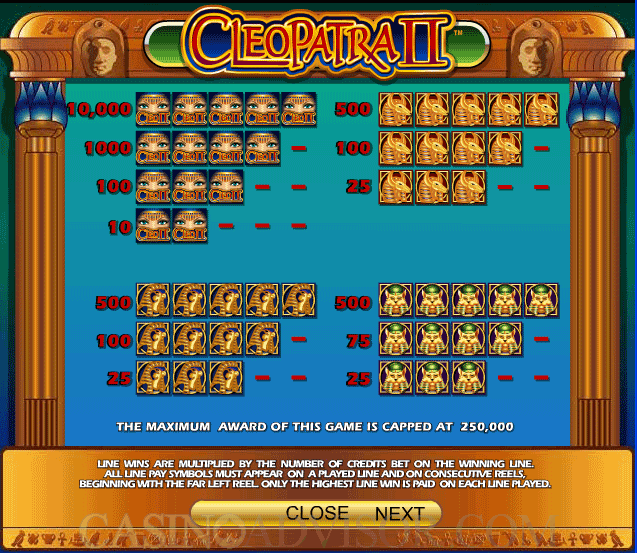 Cleopatra II free play Cleopatra II free play