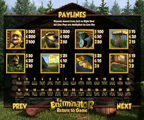 The Exterminator free play The Exterminator free play