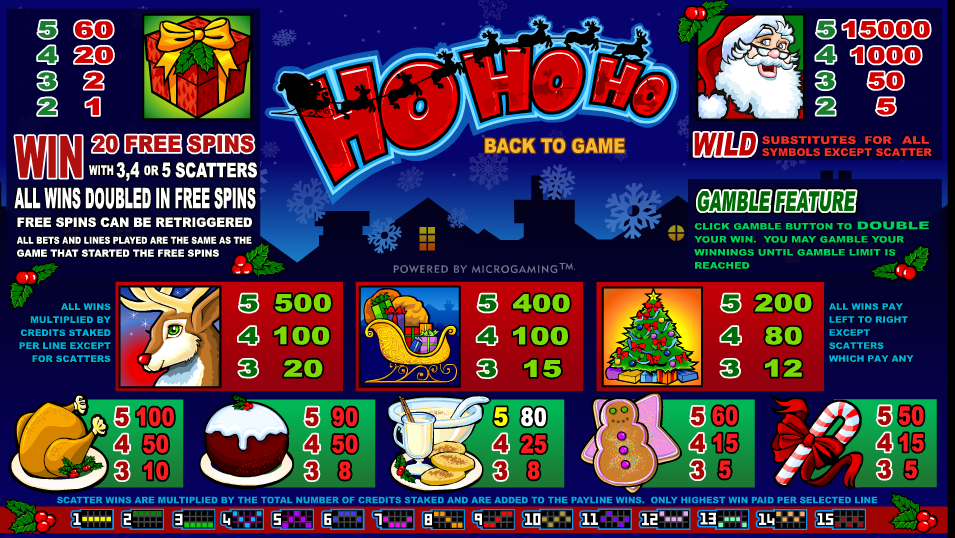 Ho Ho Ho free play Ho Ho Ho free play