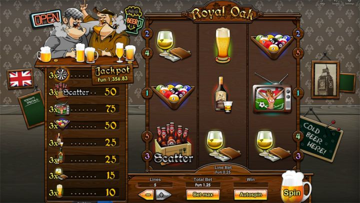 Royal Oak free play Royal Oak free play