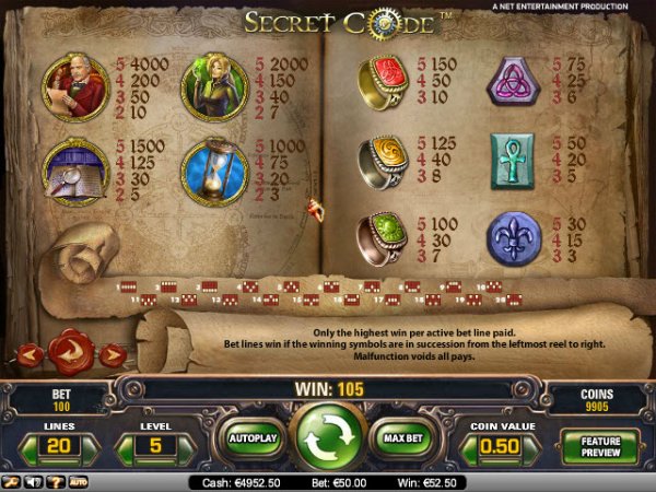 Secret Code free play Secret Code free play