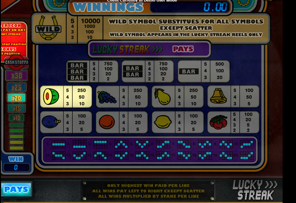 Lucky Streak free play Lucky Streak free play