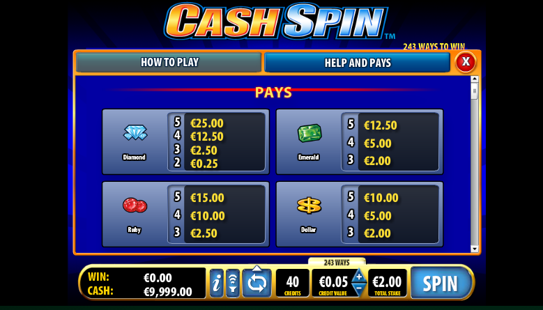 Cash Spin free play Cash Spin free play
