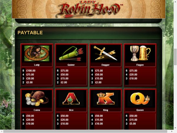 Lady Robin Hood free play Lady Robin Hood free play