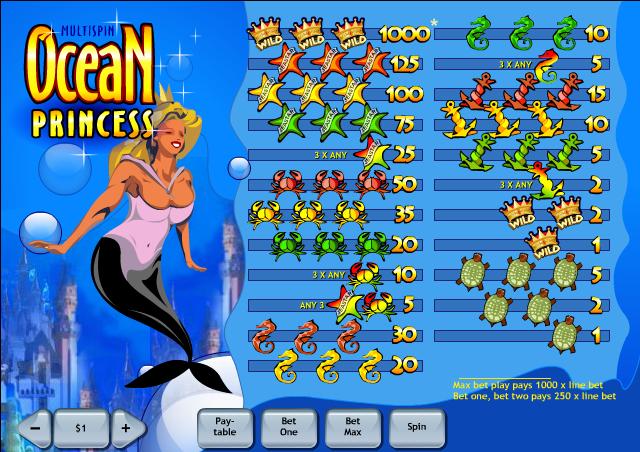 Ocean Princess free play Ocean Princess free play