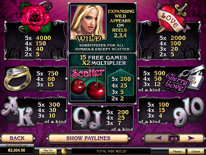 Cherry Love free play Cherry Love free play