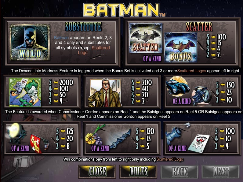 Batman free play Batman free play