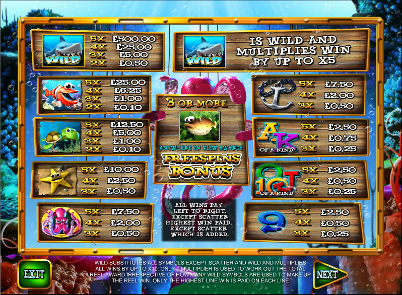 Deep Sea Treasure free play Deep Sea Treasure free play