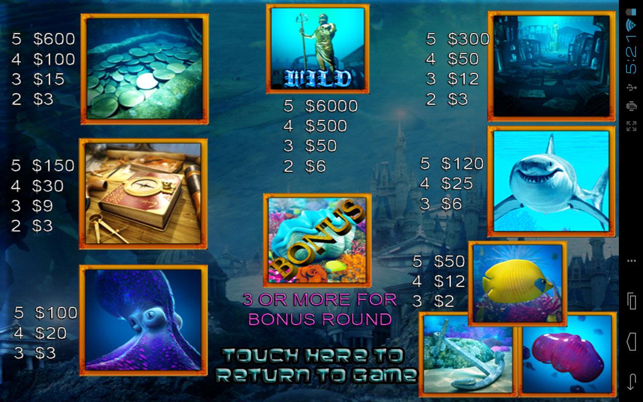 Atlantis free play Atlantis free play