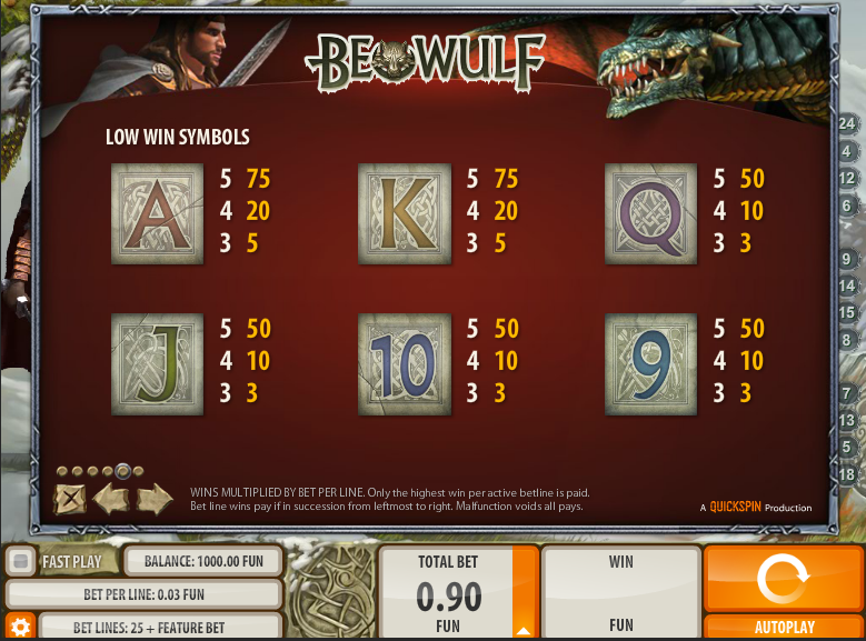 Beowulf free play Beowulf free play