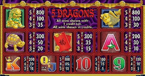 5 Dragons free play 5 Dragons free play