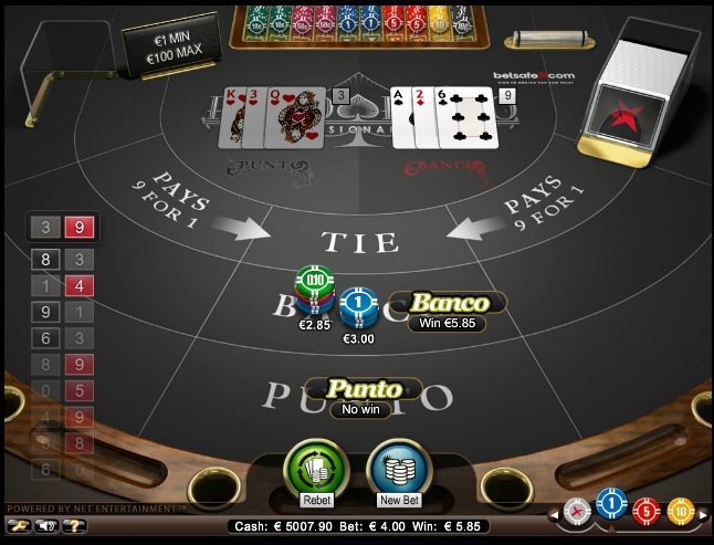 Punto Banco free play Punto Banco free play