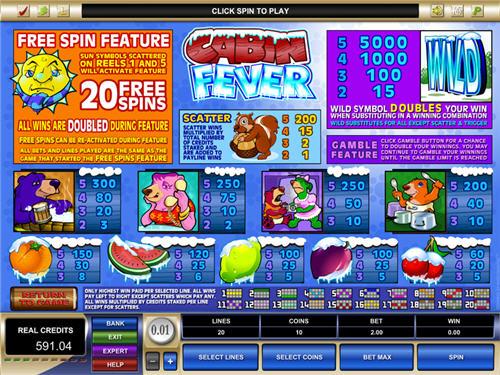 Cabin Fever free play Cabin Fever free play