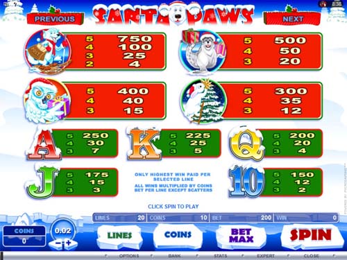 Santa Paws free play Santa Paws free play