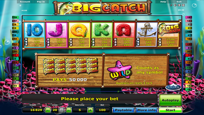 Big Catch free play Big Catch free play