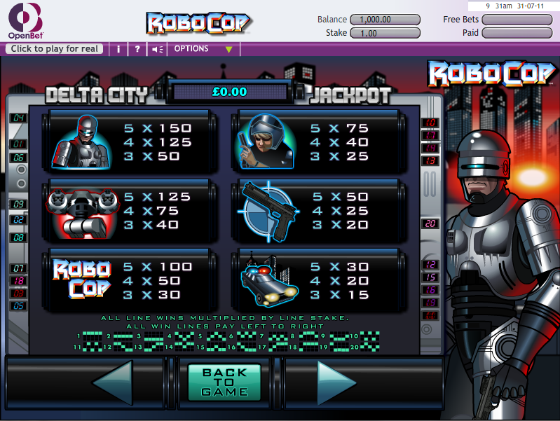 Robocop free play Robocop free play