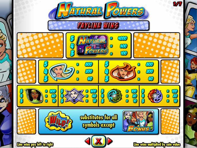Natural Powers free play Natural Powers free play
