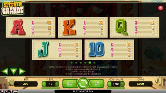 Spinata Grande free play Spinata Grande free play