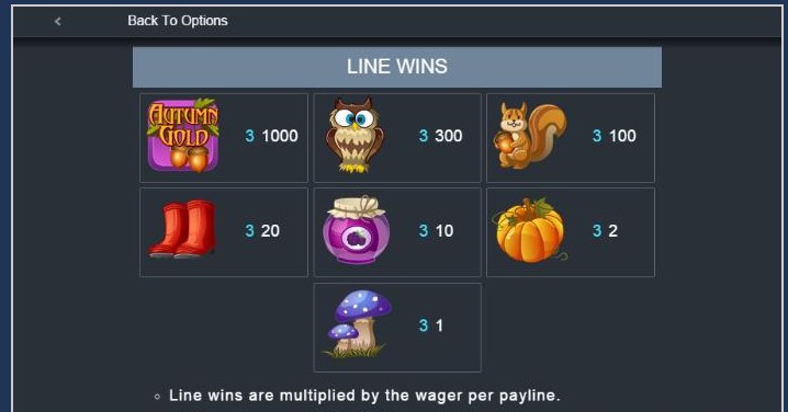 Autumn Gold free play Autumn Gold free play