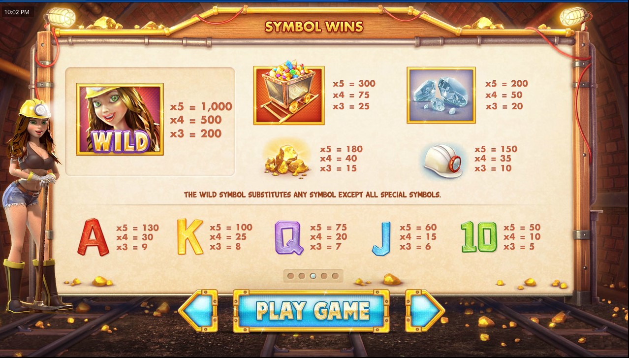 Paddys Lucky Mine free play Paddys Lucky Mine free play