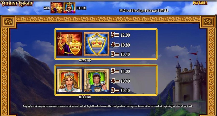 Valiant Knight free play Valiant Knight free play