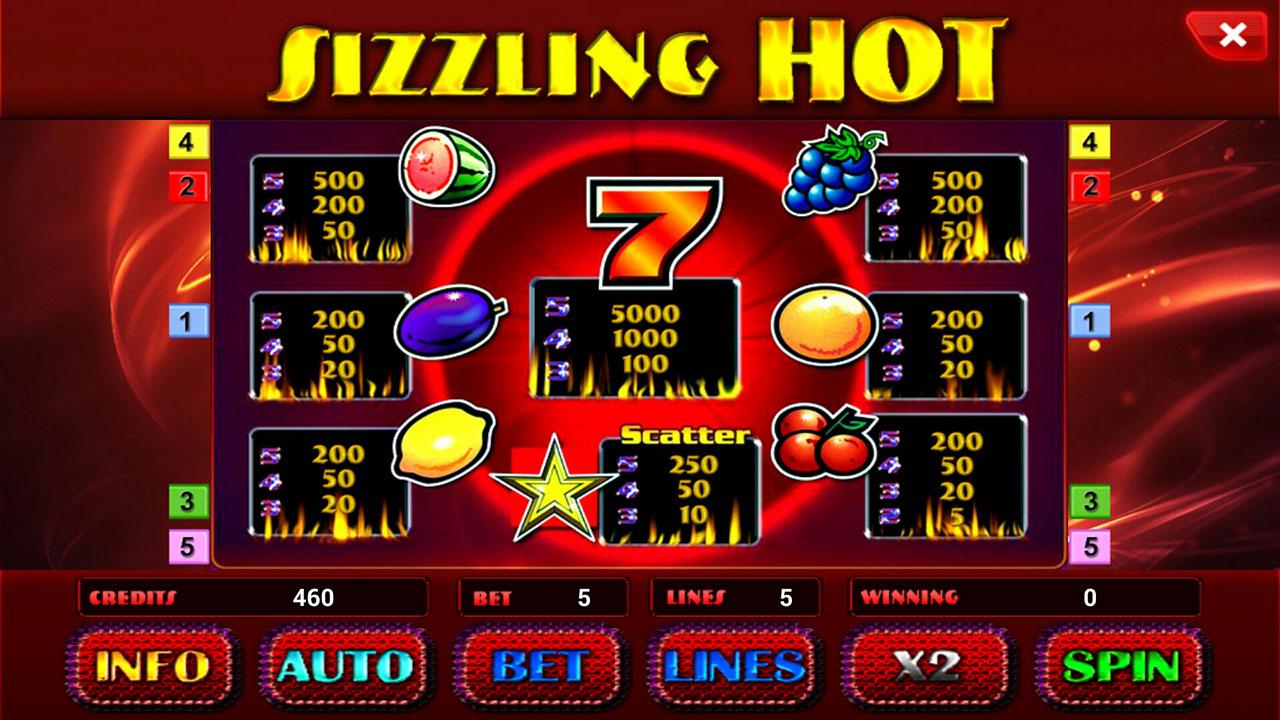 Sizzling Hot free play Sizzling Hot free play