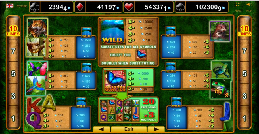 Amazing Amazonia free play Amazing Amazonia free play