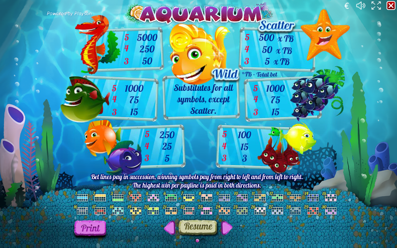 Aquarium free play Aquarium free play