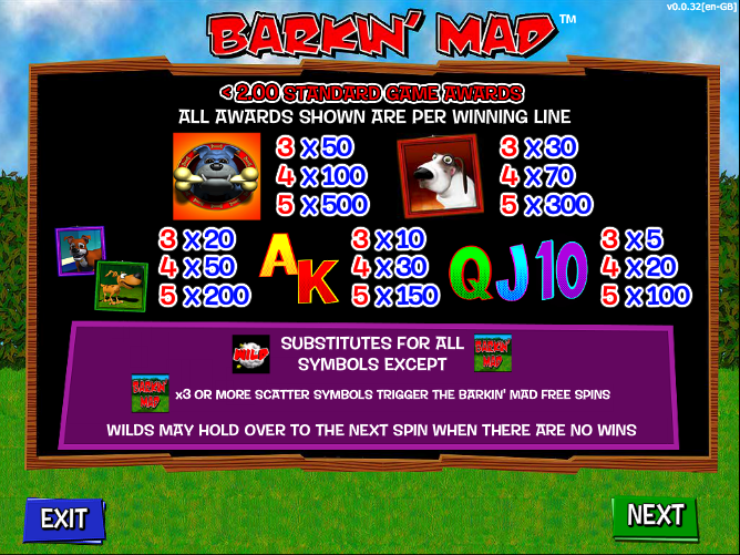 Barkin' Mad free play Barkin' Mad free play
