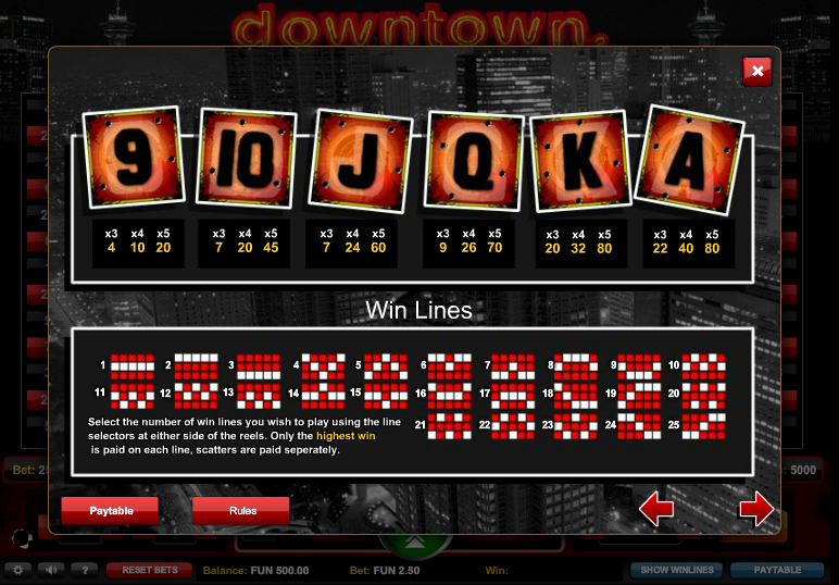 Downtown free play Downtown free play