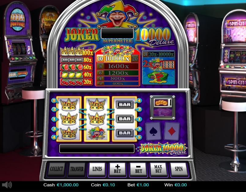 Joker 10000 Deluxe free play Joker 10000 Deluxe free play
