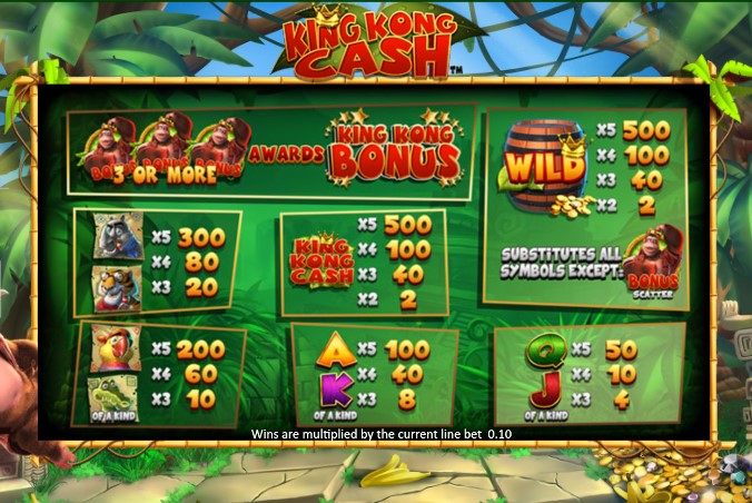 Slots King Kong Cash Free