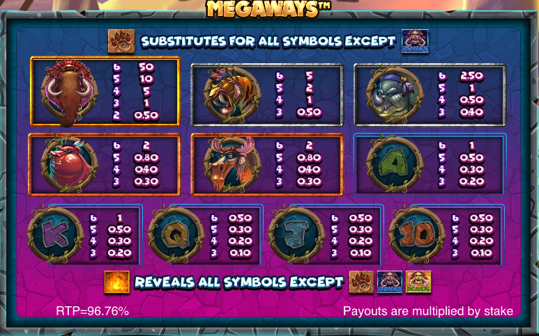 Primal Megaways free play Primal Megaways free play