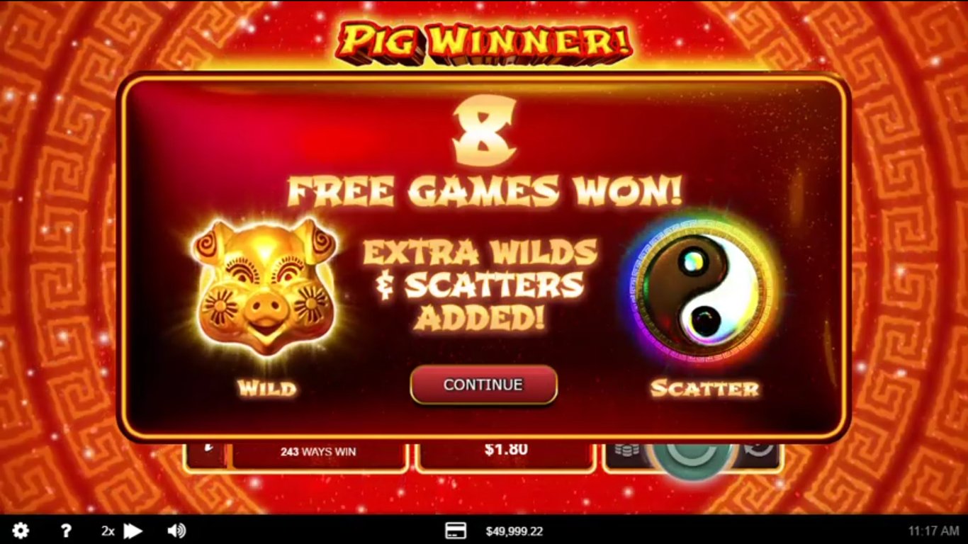 Pig winner slots play